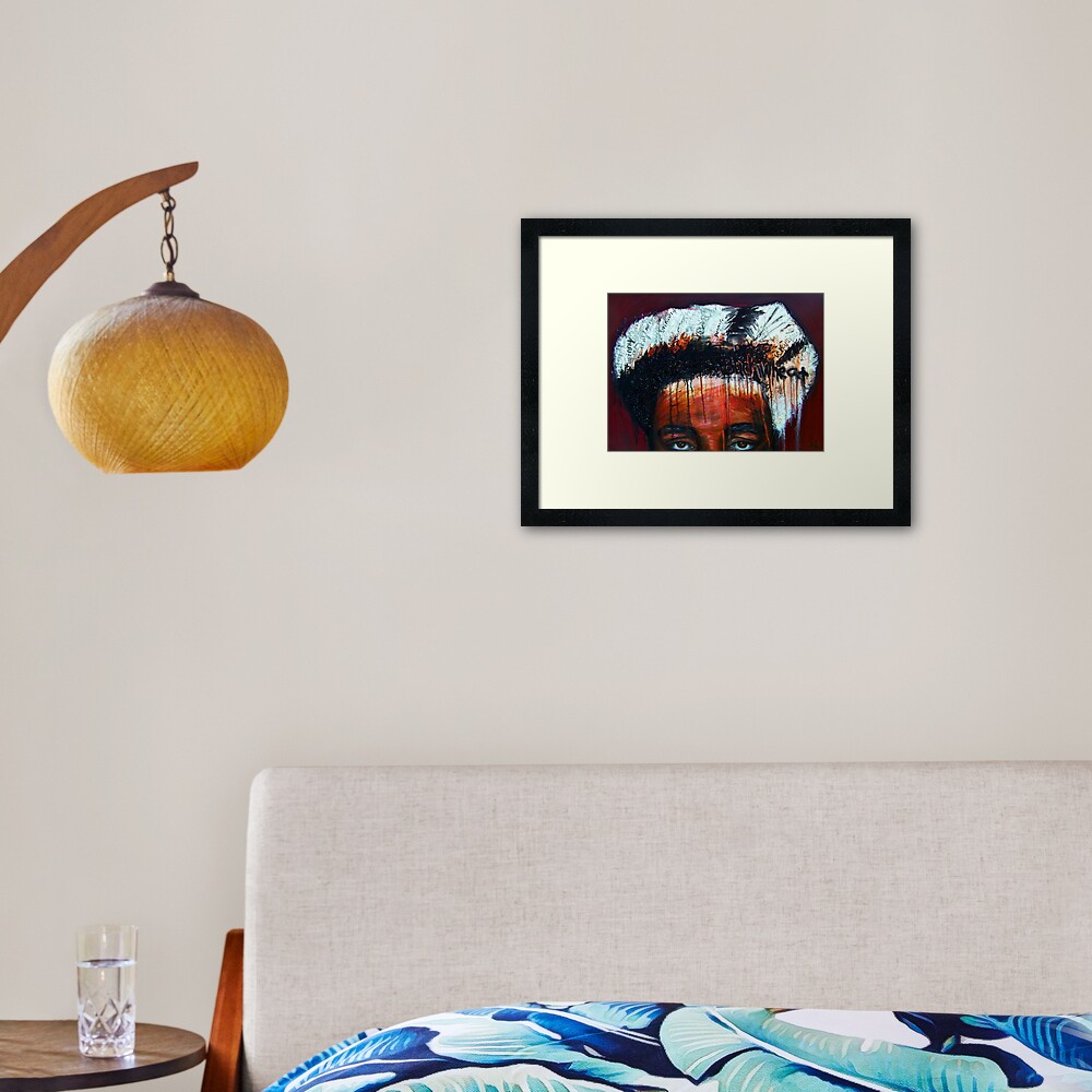 Item preview, Framed Art Print designed and sold by AngieRedmondArt.
