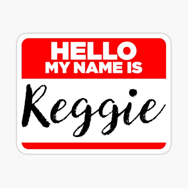 My Name Is... Rodney - Cool Name Tag Hipster Stickers