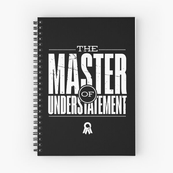 Item preview, Master Of Understatement (v1) designed and sold by BlueRockDesigns.