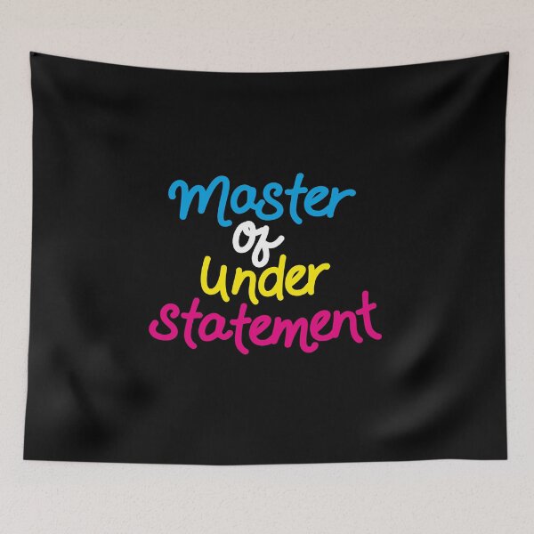 Item preview, Master Of Understatement -Colors designed and sold by BlueRockDesigns.