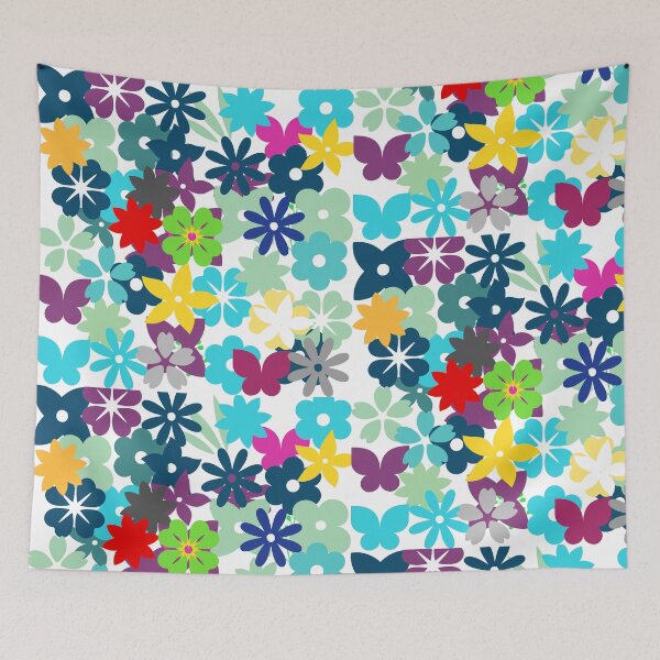 Item preview, Flower Dreams (white background) designed and sold by K3DreamKreations .