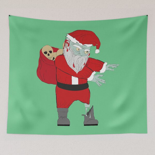 Item preview, Scary Funny Dabbing Zombie Santa Claus Halloween Christmas Gift designed and sold by Klimentina.