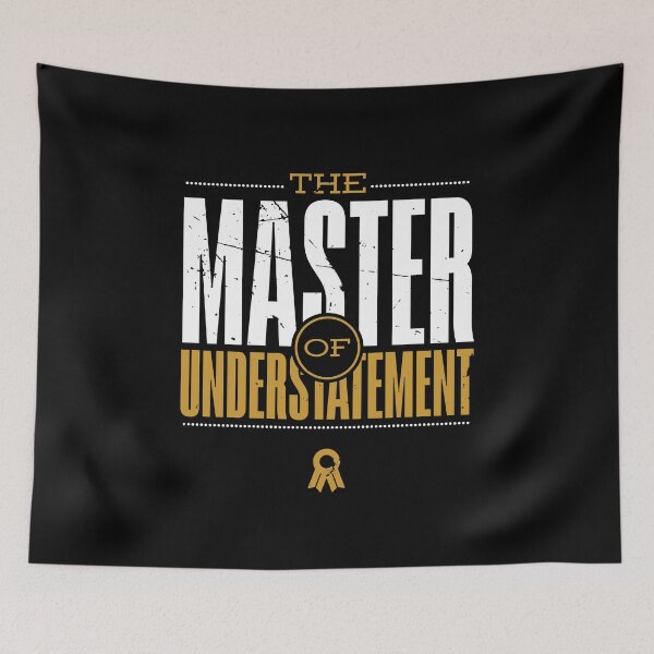 Item preview, Master Of Understatement -Gold designed and sold by BlueRockDesigns.