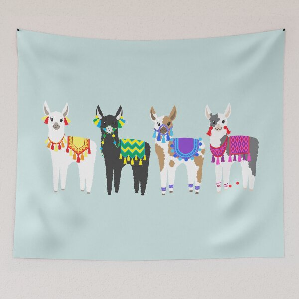 Item preview, Cute Peruvian Llamas designed and sold by TeaToucan.