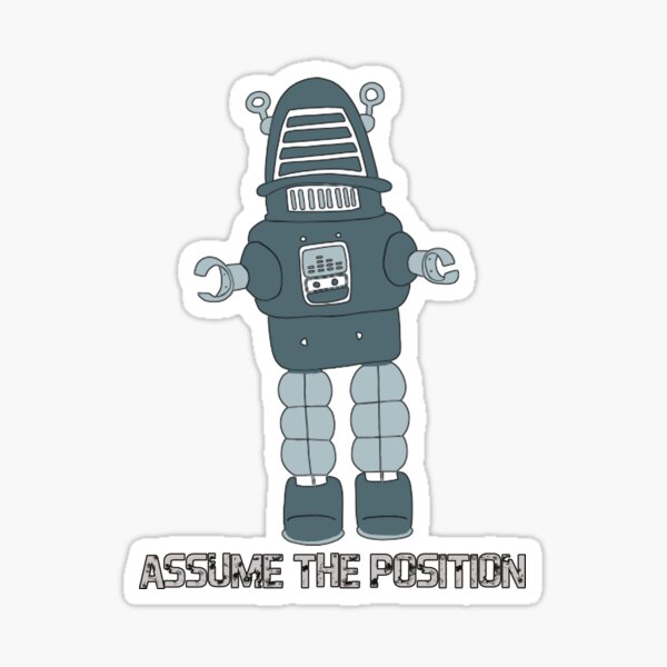 Assume the Position Sticker