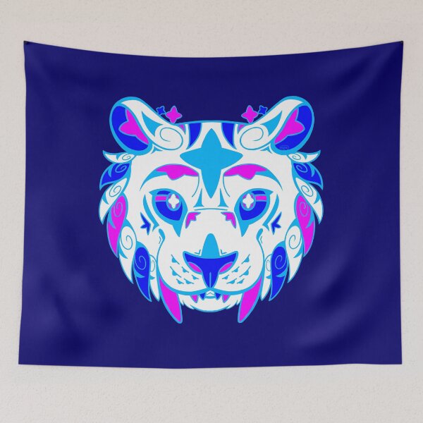 Item preview, Galaxy Cats - North Star (White Tiger Variant) designed and sold by Katie MacKenzie.