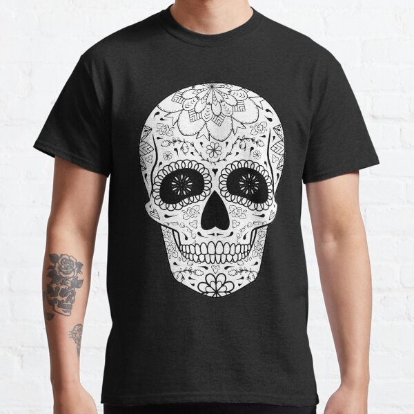 mens shirts with skulls on them