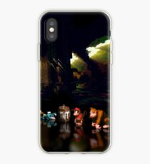 Donkey Kong Country pixel art iPhone Case