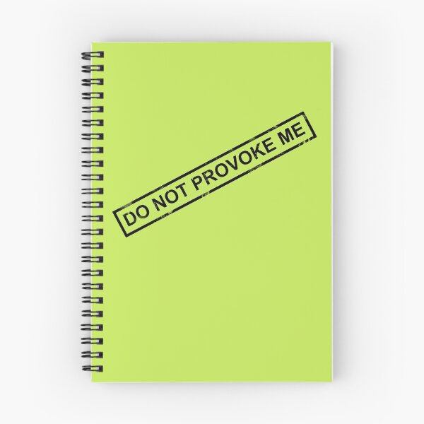 Item preview, Do not provoke me designed and sold by viCdesign.