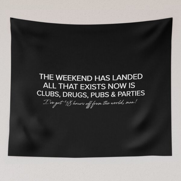 Item preview, The weekend has landed designed and sold by metropol.