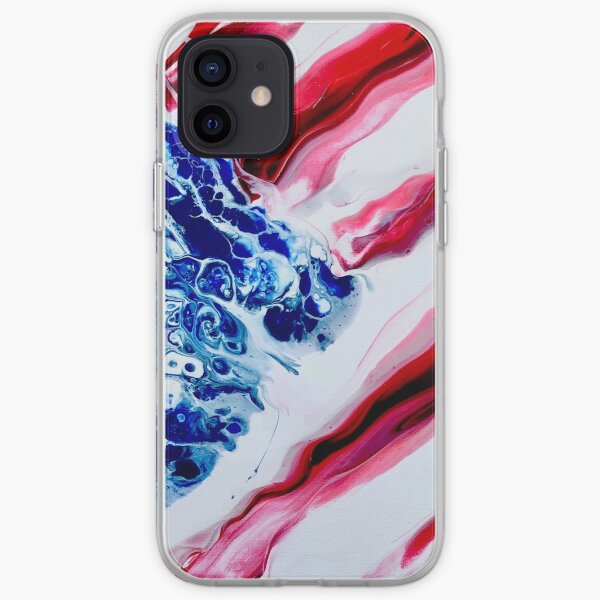 American Flag - Patriotic US Flag - Distressed Abstract Stars and Stripes - America - Star Spangled Banner iPhone Soft Case