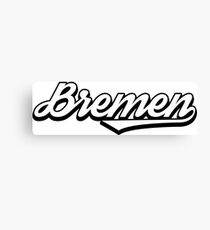 Bremen vintage city germany Canvas Print