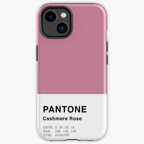 Cashmere Rose Pink Pantone Simple Design iPhone Tough Case