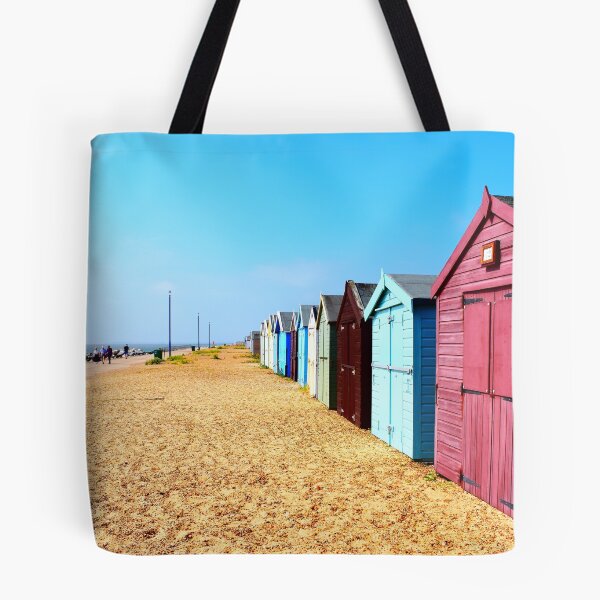 Item preview, Colourful Beachhut on Suffolk Coast designed and sold by GogoMojito.