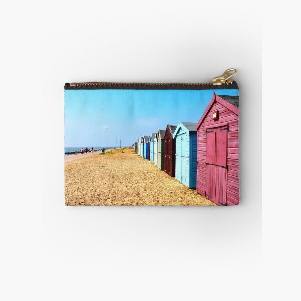 Item preview, Colourful Beachhut on Suffolk Coast designed and sold by GogoMojito.