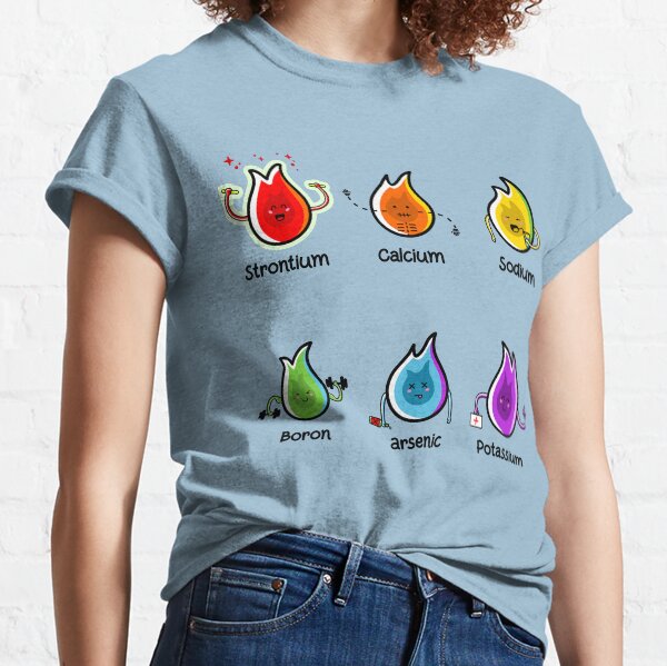 Flaming Elements Science Classic T-Shirt