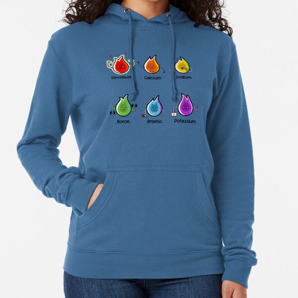 Flaming Elements Science Lightweight Hoodie