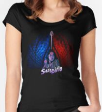 Suspiria Technicolor Art Women's Fitted Scoop T-Shirt