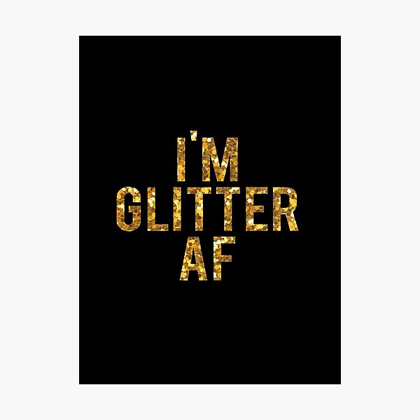 Item preview, glitter af designed and sold by immunetogravity.