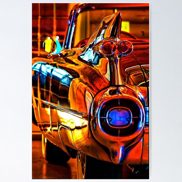 Item preview, 59 Caddy - Tail Fin in Sunset Glow designed and sold by Warren Paul Harris.