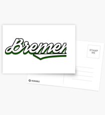 Bremen city germany vintage Postcards