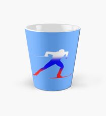 cross-country skiing Tall Mug