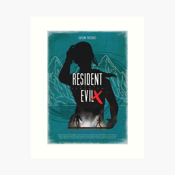 Resident Evil: CODE: Veronica X Art Board Print for Sale by MammothTank