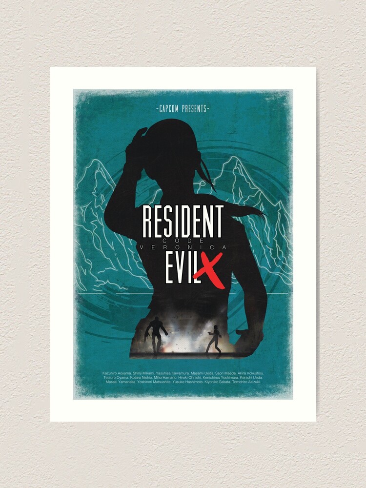 Resident Evil: CODE: Veronica X Art Board Print for Sale by