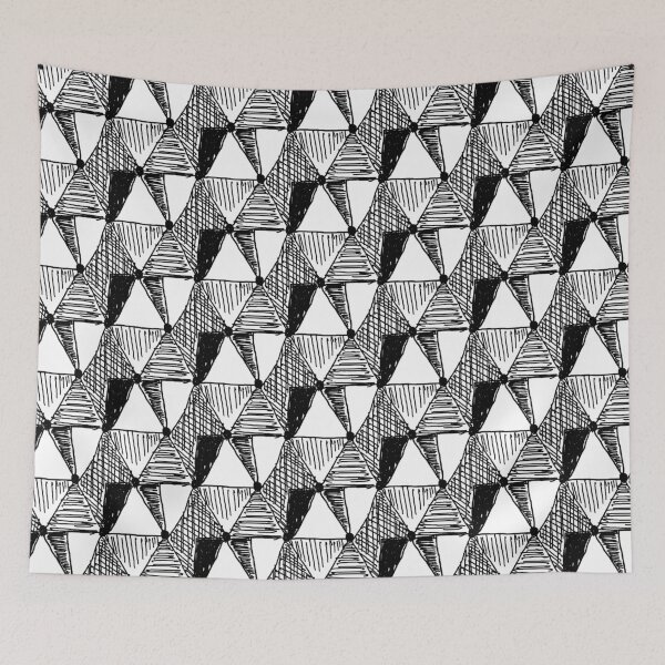 Item preview, Vintage Pattern Black & White designed and sold by maruchie.