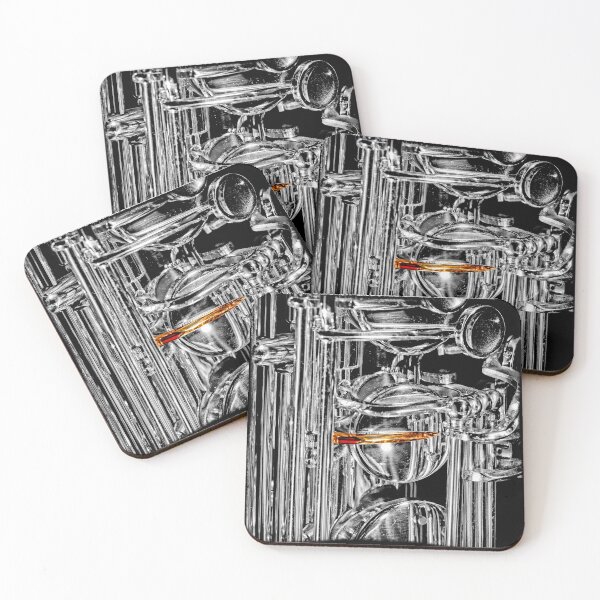 Item preview, Saxophone Valves in Black and White designed and sold by Warren Paul Harris.