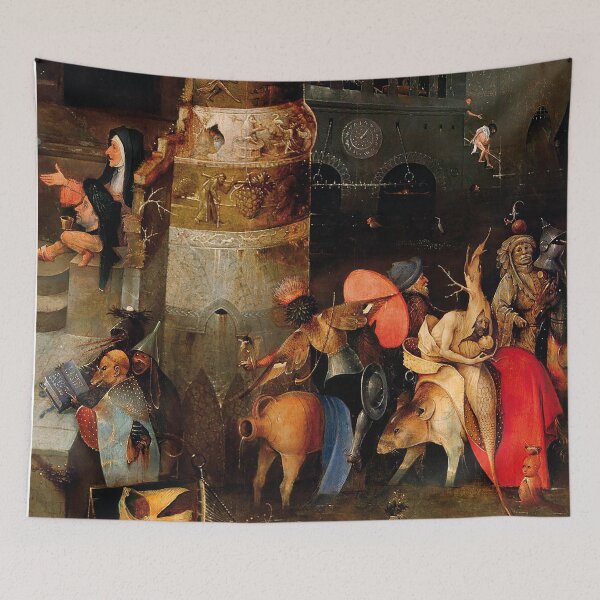 Item preview, The Temptation of Saint Anthony detail - Hieronymus Bosch designed and sold by themasters.
