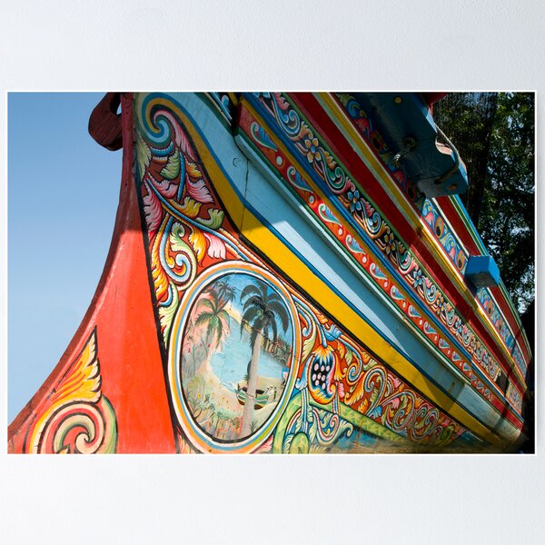Item preview, Colorful traditional fisherman boats designed and sold by afby.