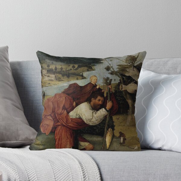 Item preview, Saint Christopher Carrying the Christ Child - Hieronymus Bosch designed and sold by themasters.