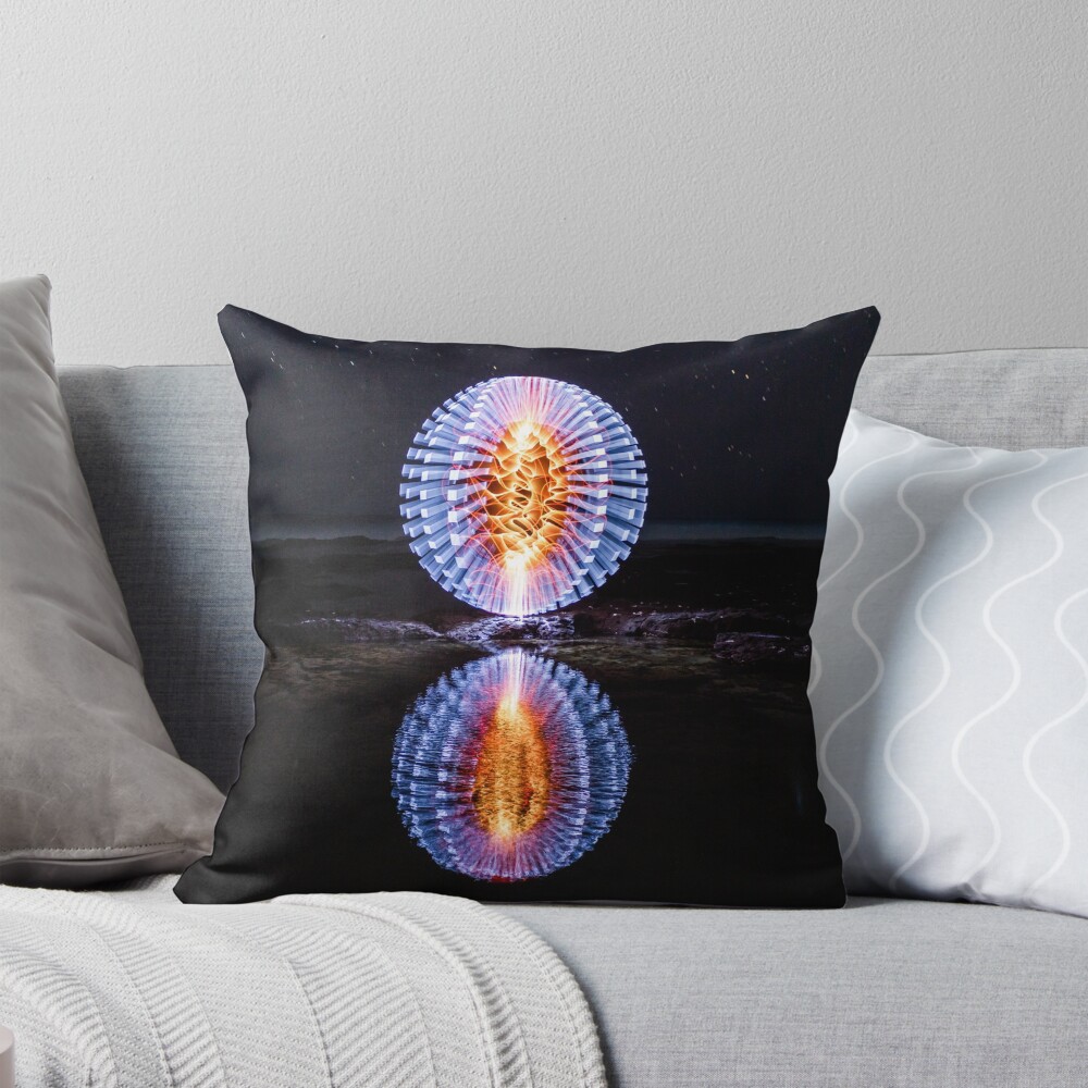 Item preview, Throw Pillow designed and sold by rodevans.