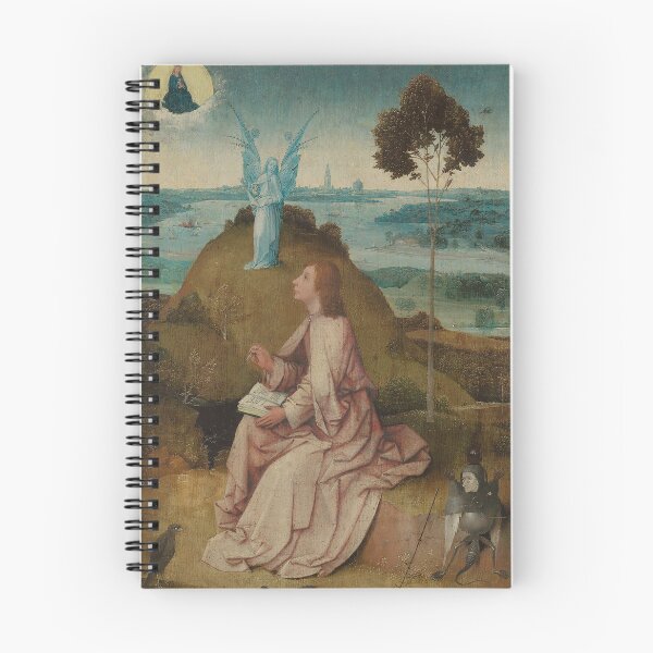 Item preview, St. John the Evangelist on Patmos - Hieronymus Bosch designed and sold by themasters.