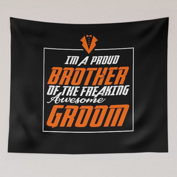 Item preview, Brother of the groom designed and sold by design2try.