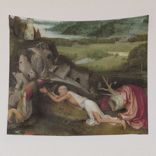Item preview, St. Jerome at Prayer - Hieronymus Bosch designed and sold by themasters.
