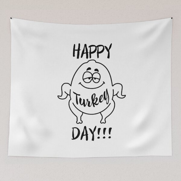 Item preview, Happy Turkey Day T-Shirt Funny Thanksgiving Gift Shirt designed and sold by Oles Bielienkyi.