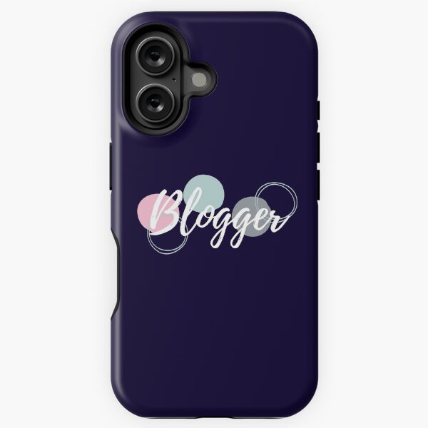Vista previa del artículo con la obra «Blogger», diseñado y vendido por MummyOfFour.