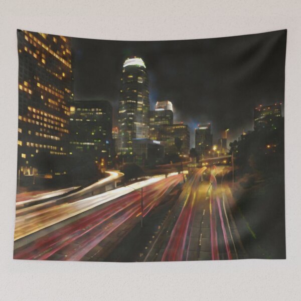 Item preview, Los Angeles at Night designed and sold by philosophizer.