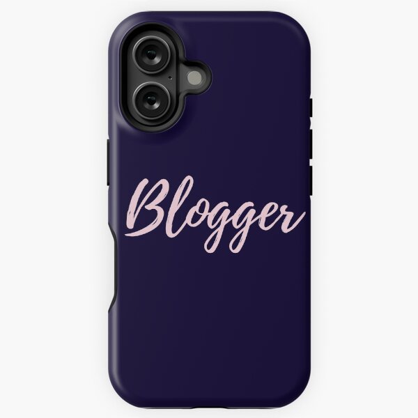 Vista previa del artículo con la obra «Blogger», diseñado y vendido por MummyOfFour.