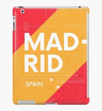 Madrid travel illustration iPad Case/Skin