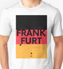 Frankfurt travel illustration Unisex T-Shirt