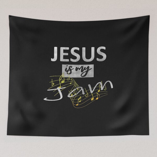 Item preview, JESUS ​​IS MY JAM NOTES USED designed and sold by fatshirt.