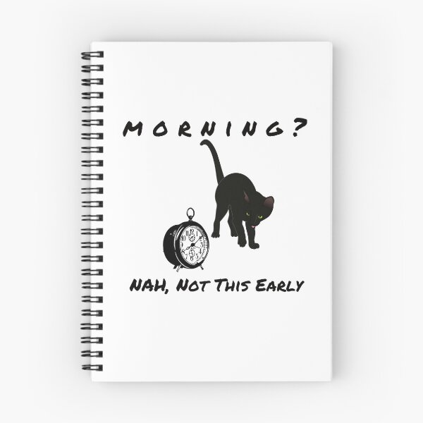Item preview, Black cat avoiding morning designed and sold by DAscroft.