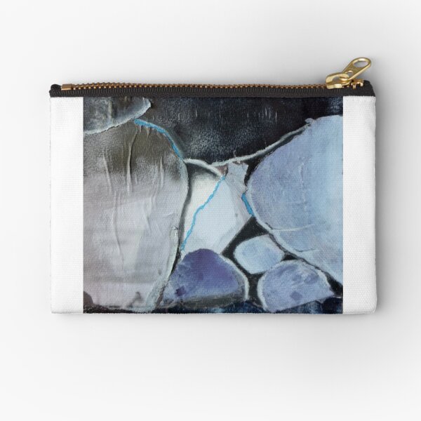 Abstract rocks landscape Zipper Pouch