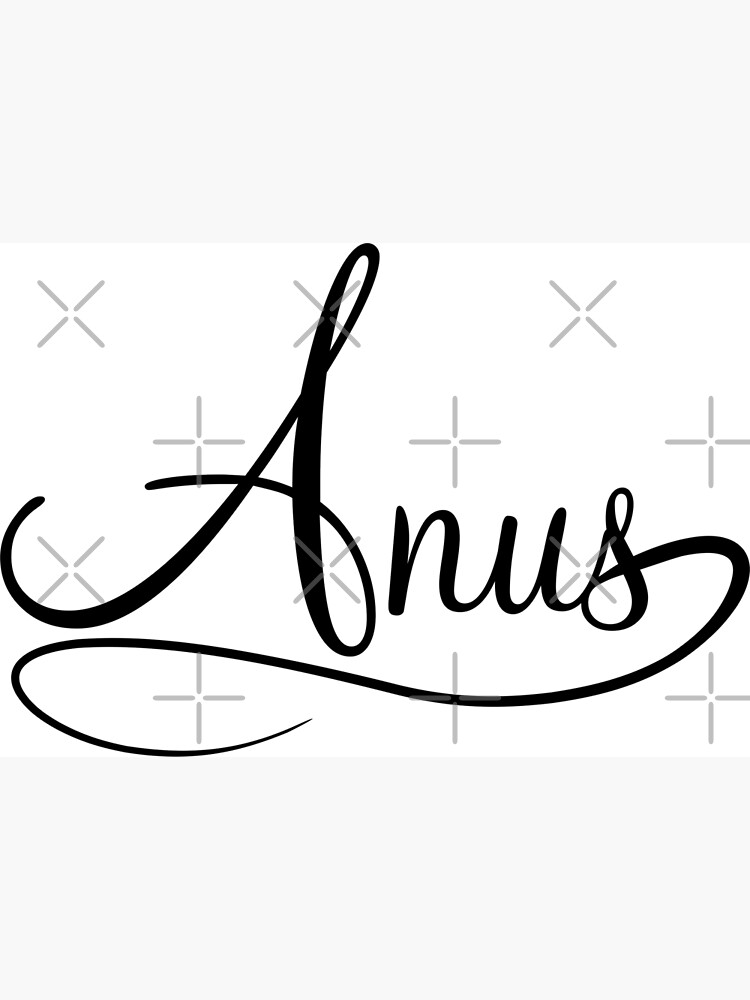 Anus! Metal Print for Sale by BerksGraphics