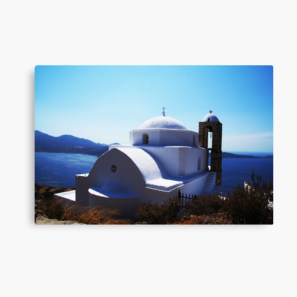 Simply blue Canvas Print