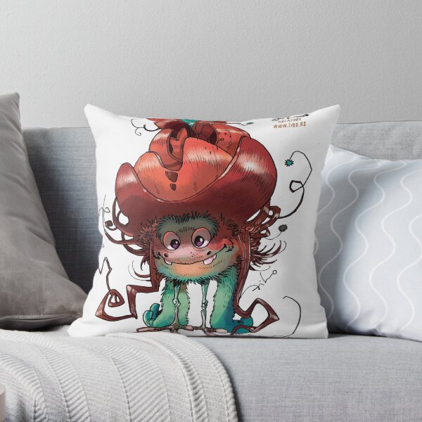 Bronco Throw Pillow