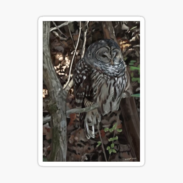 Barred Seclusion Sticker
